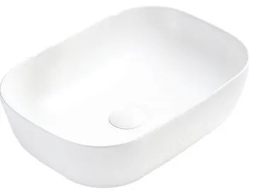 Mexen Rita chiuvetă pe blat 45 x 32 cm, alb mat - 21084501