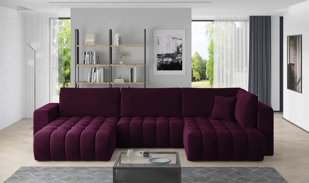 Coltar extensibil Bonito pe stanga Velvetmat 25