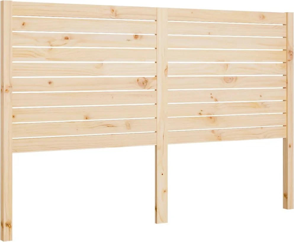 vidaXL Tăblie de pat, 156x4x100 cm, lemn masiv de pin