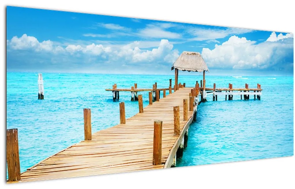 Tablou - Ponton (120x50 cm)