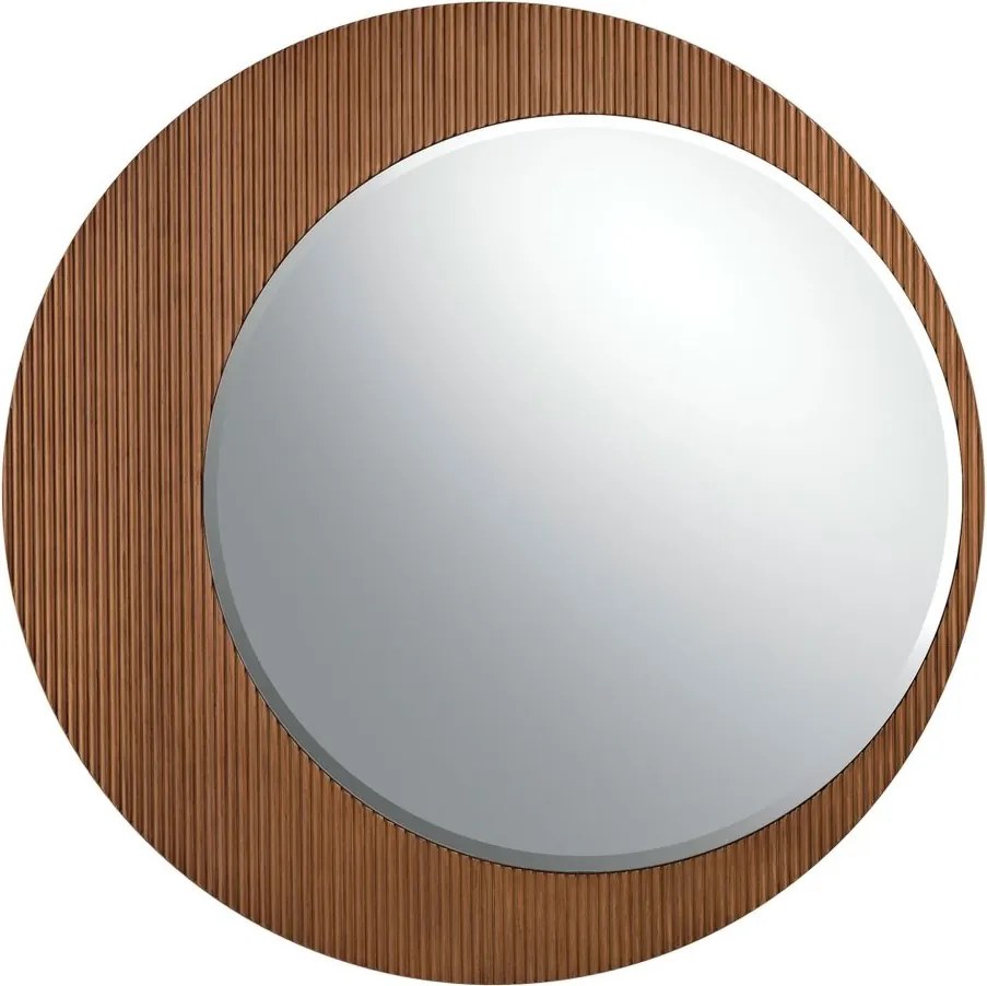 Oglinda decorativa design LUX Walnut 110cm