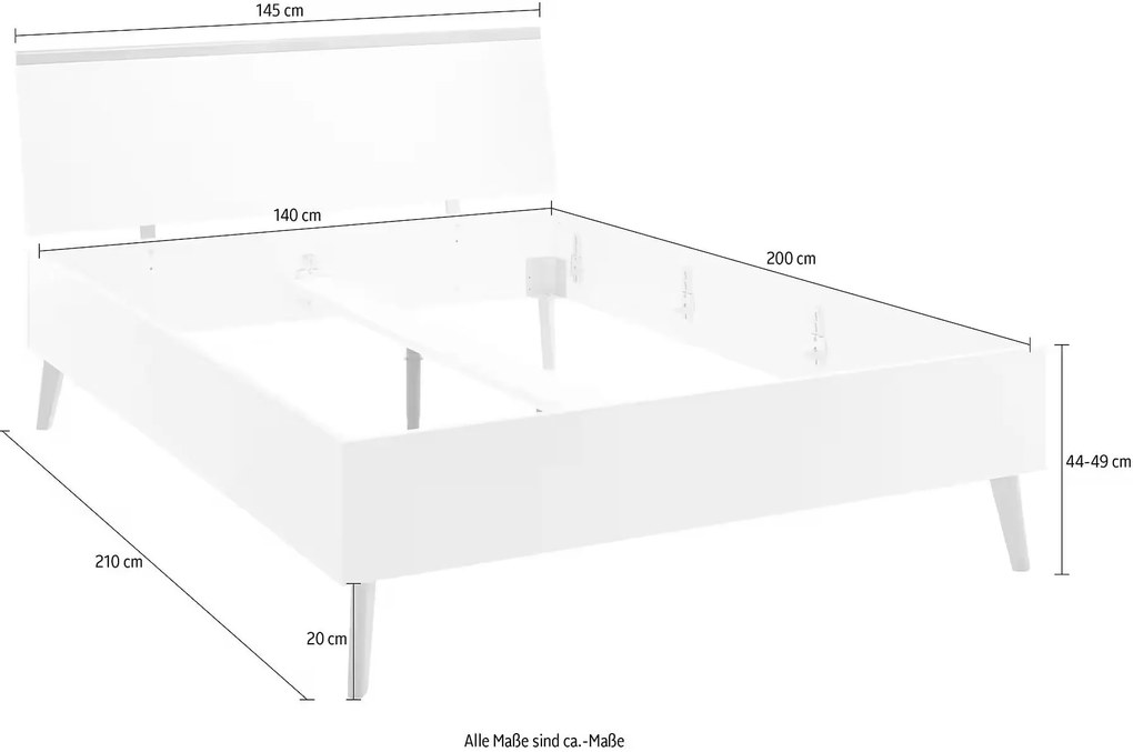 Cadru pat 140x200 cm