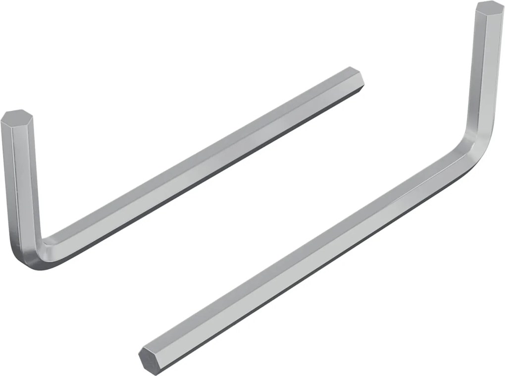 vidaXL Cheie Hexagonală 2 pcs Argintiu 32 x 86 mm Oțel