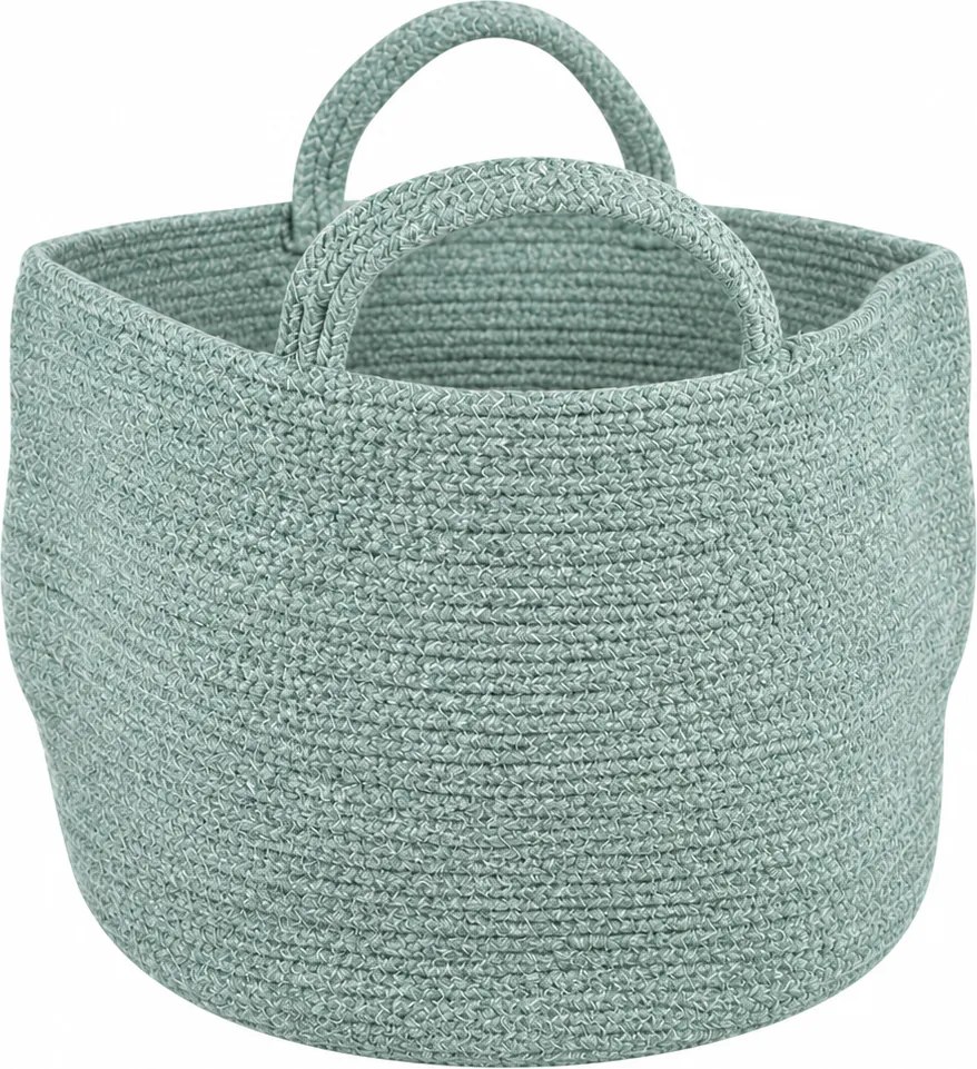Cos de depozitare cu manere COTTON HAVEN 35x35 cm - mai multe culori Culoare: Gri maro