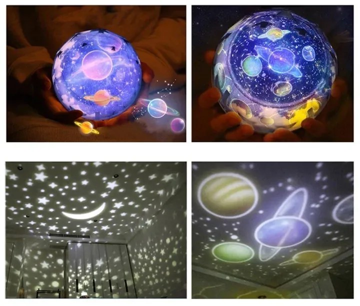 Lampă de proiecție Diamond - albă