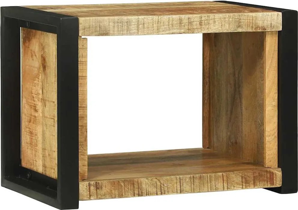 vidaXL Cub de Perete Maro 55 x 35 x 40 cm Lemn de mango solid