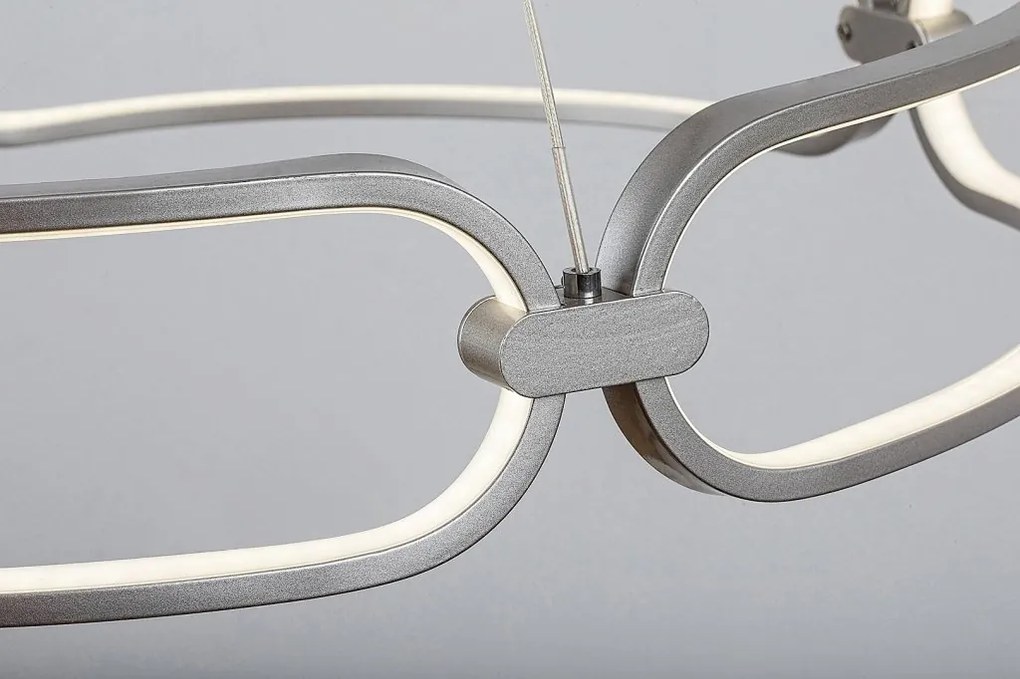 Lustra LED suspendata design modern Fringilla