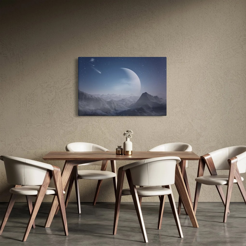 Tablou - Cer deasupra stâncilor (90x60 cm)
