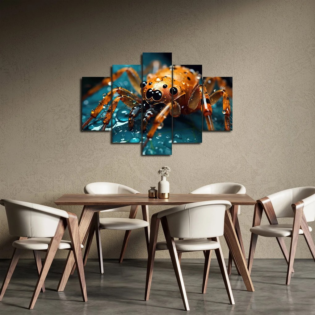 Tablou - Detaliu de păianjen (150x105 cm)
