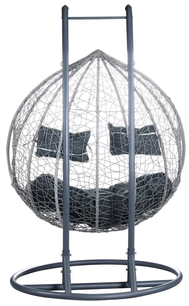 Fotoliu dublu suspendat Deber (gri) . 1116294