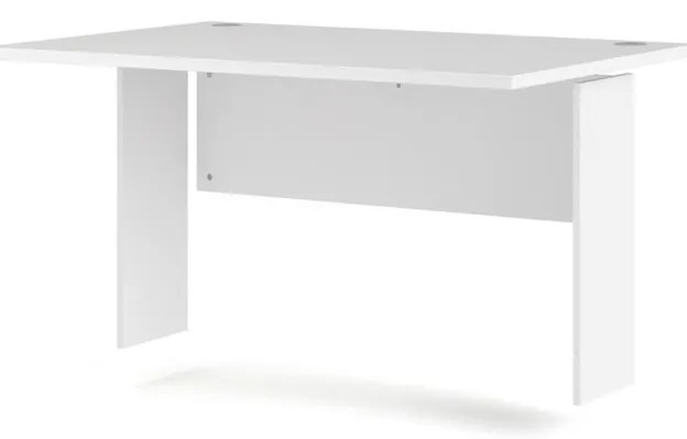 Masă de birou Modulo 120 x 80 cm, alb / gri