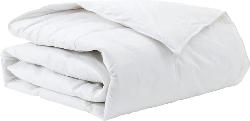 vidaXL Duvet de iarnă Alb 155 x 220 cm Pene