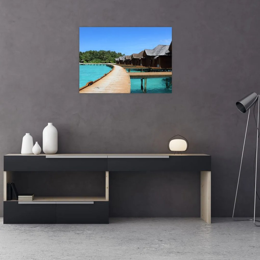 Tablou cu Maledive (70x50 cm)