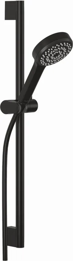 Set de dus cu bara 60 cm Kludi Dive S finisaj negru mat 1 functie