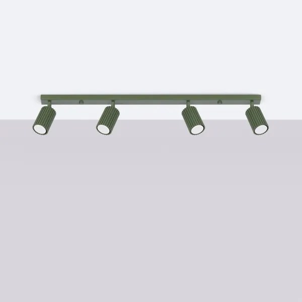 Brilagi - Spot LED CRESTO 4xGU10/10W/230V, verde