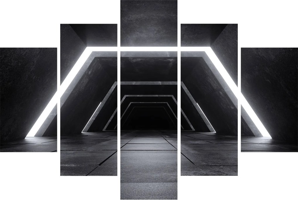 Tablou - Tunel futurist (150x105 cm)