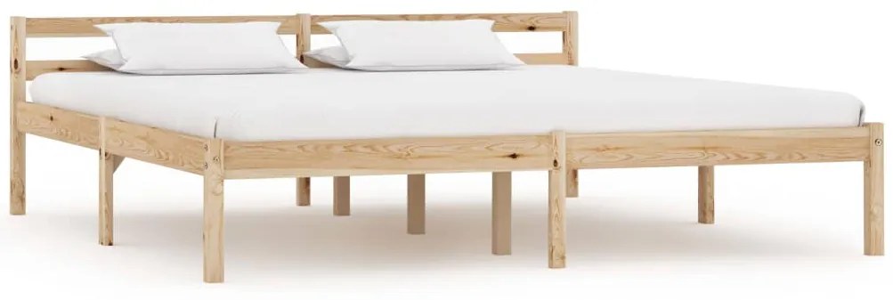 vidaXL Cadru de pat, 180 x 200 cm, lemn masiv de pin