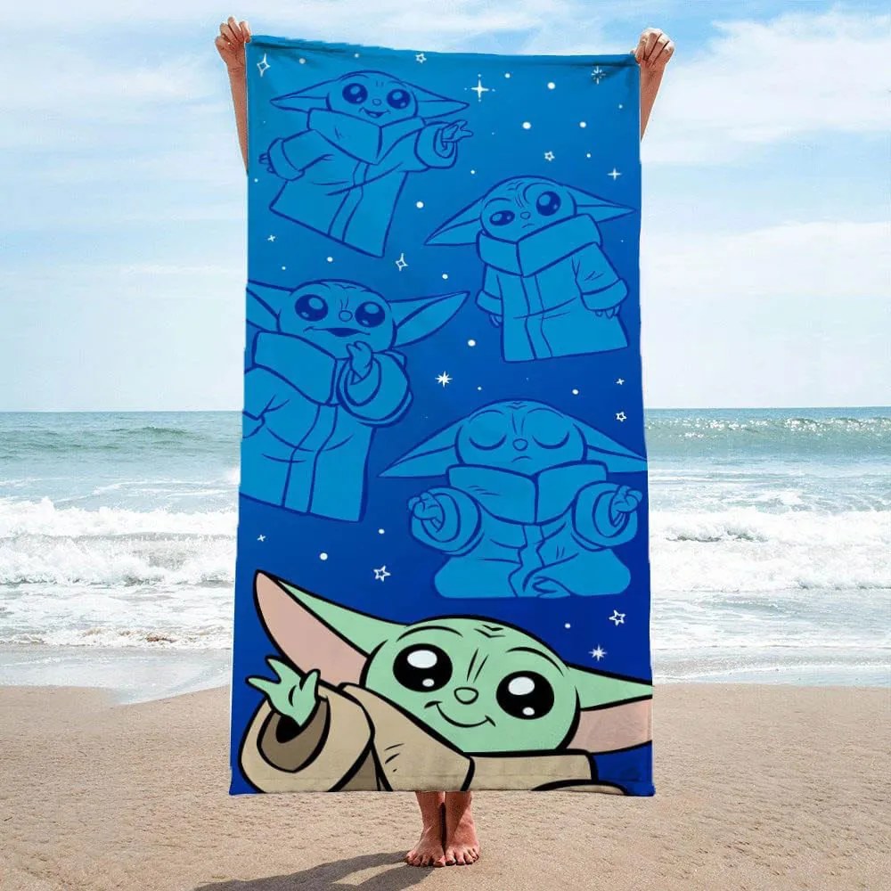 Star Wars Zen prosop de baie, prosop de plajă 70x140cm