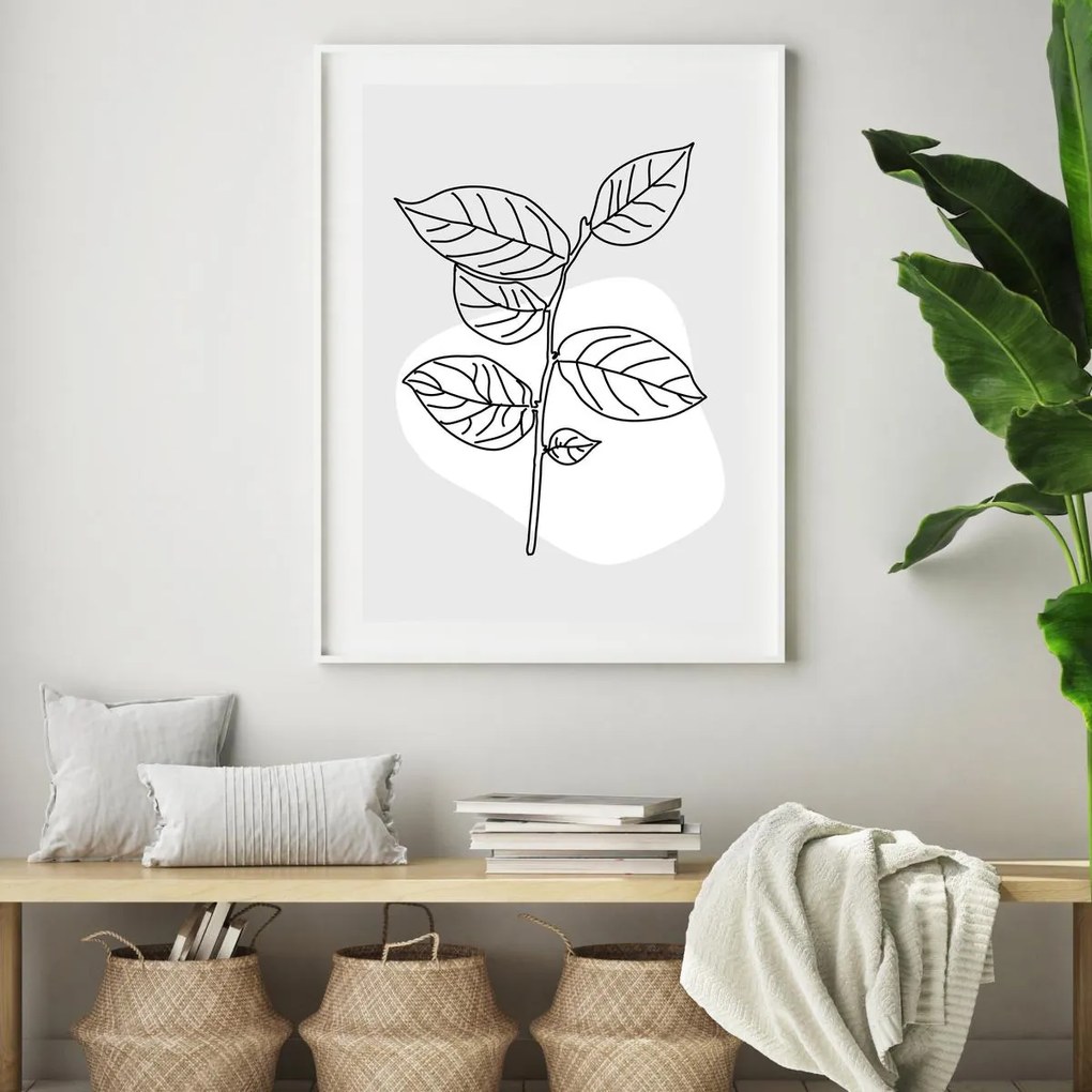 Poster - Abstracție naturală (A4)