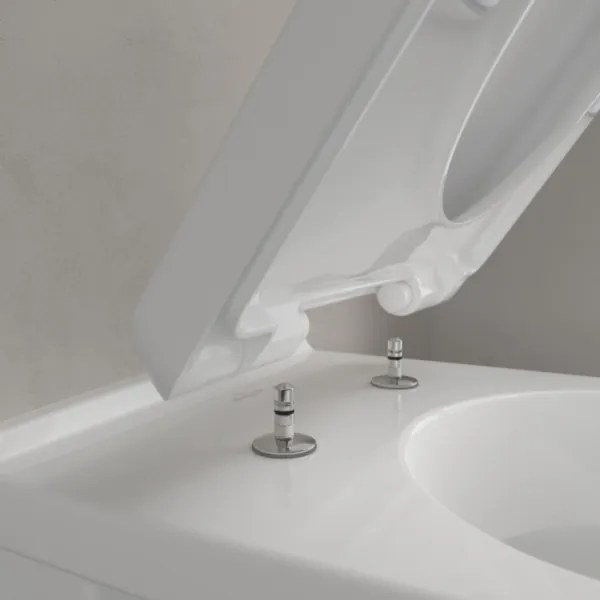 Villeroy & Boch 5660H101 - Vas WC suspendat O.NOVO din ceramică, alb, cu scaun WC