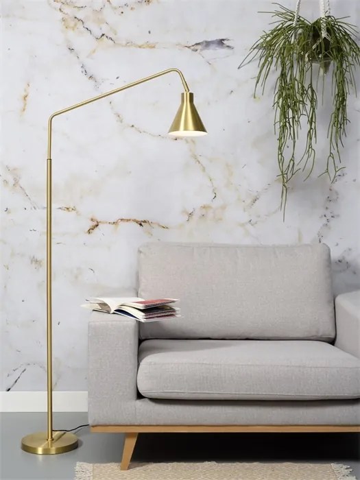 Lampadar design nordic Lyon auriu LYON/F/GO