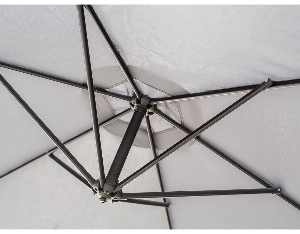 Happy Green Umbrelă de soare suspendată antracit,300 cm