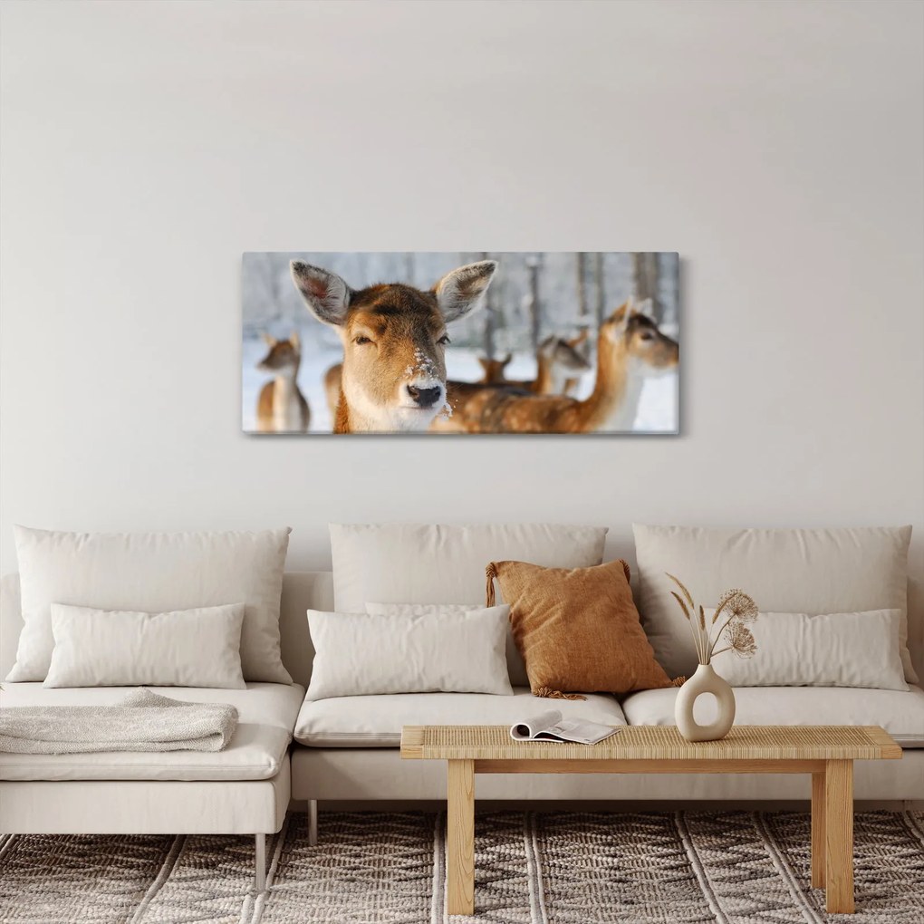 Tablou - Cerbi (120x50 cm)