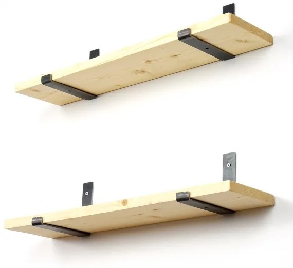 SET 2x raft de perete 16x60 cm molid