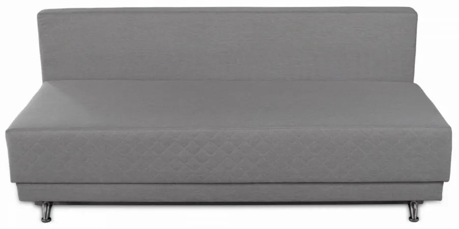 Canapea extensibila Napoli Grey, 205x90x86 cm, cu lada de depozitare