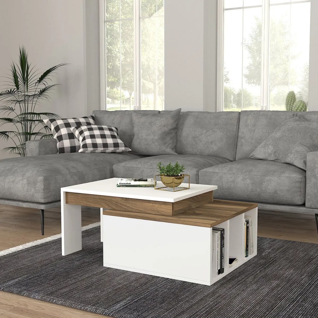 Măsuță de conferință Kolarado White Walnut