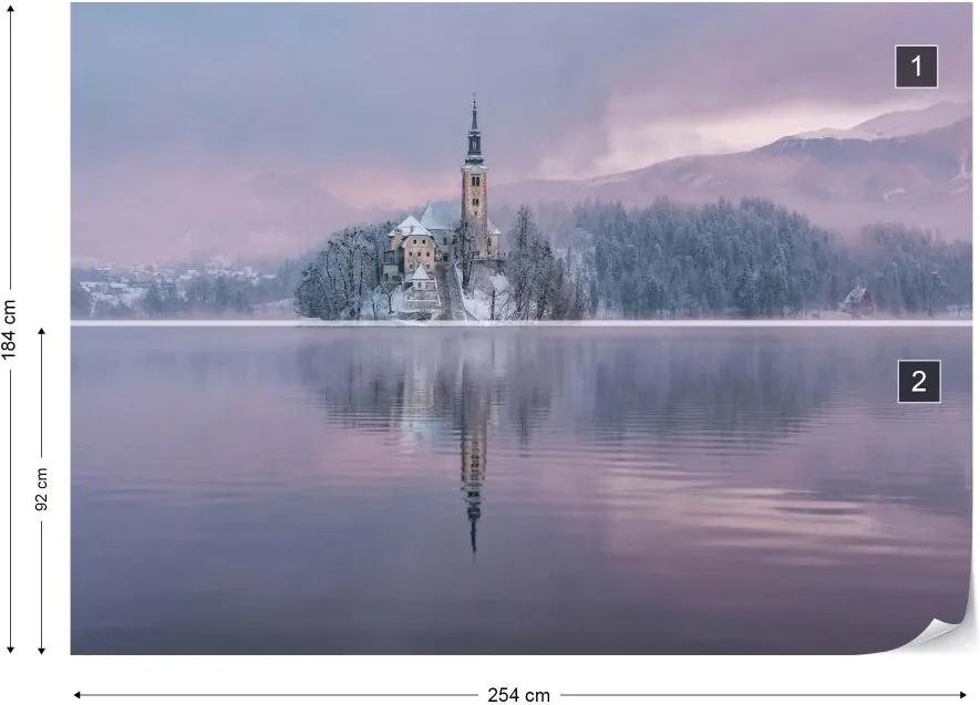 Fototapet GLIX - Frozen Fairytale + adeziv GRATUIT Tapet nețesute - 254x184 cm