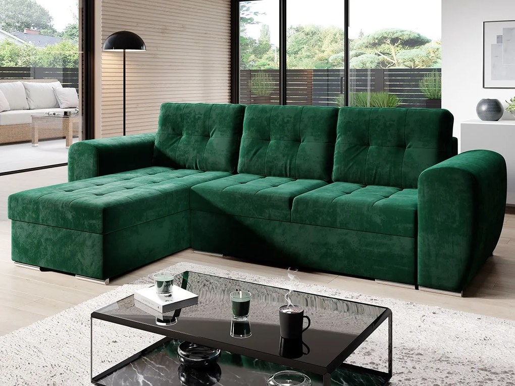 Colțar Daria (Verde închis). Promo -17%. 1070381