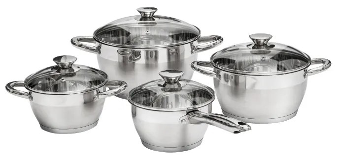 Set oale inox, 8 piese, Noble