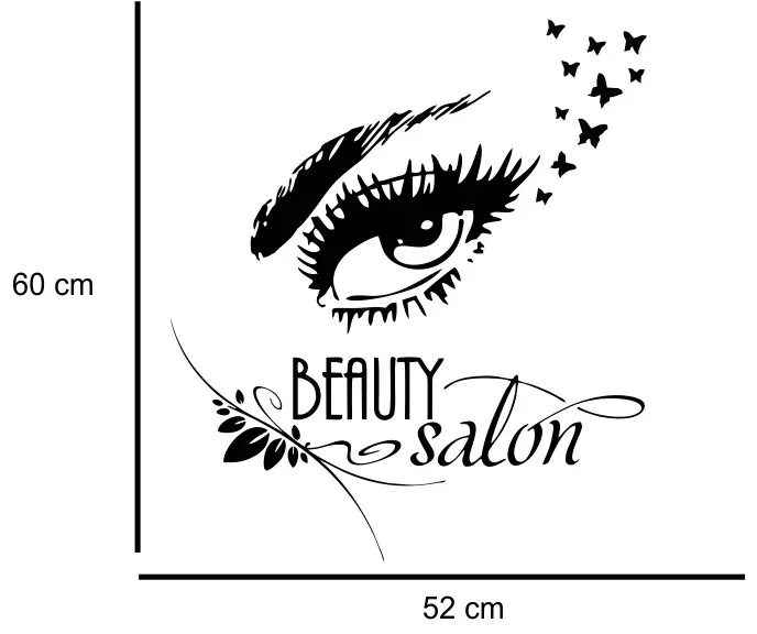 Sticker perete Beauty Salon 4