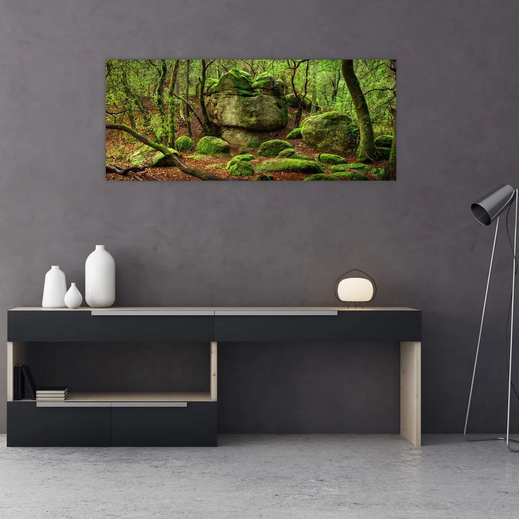 Tablou cu pădurea fermecată (120x50 cm)