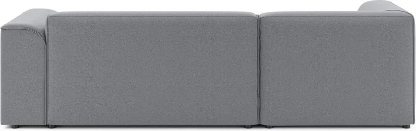 Colțar gri deschis (cu colț pe partea stângă/cu șezlong) Merid – Ropez