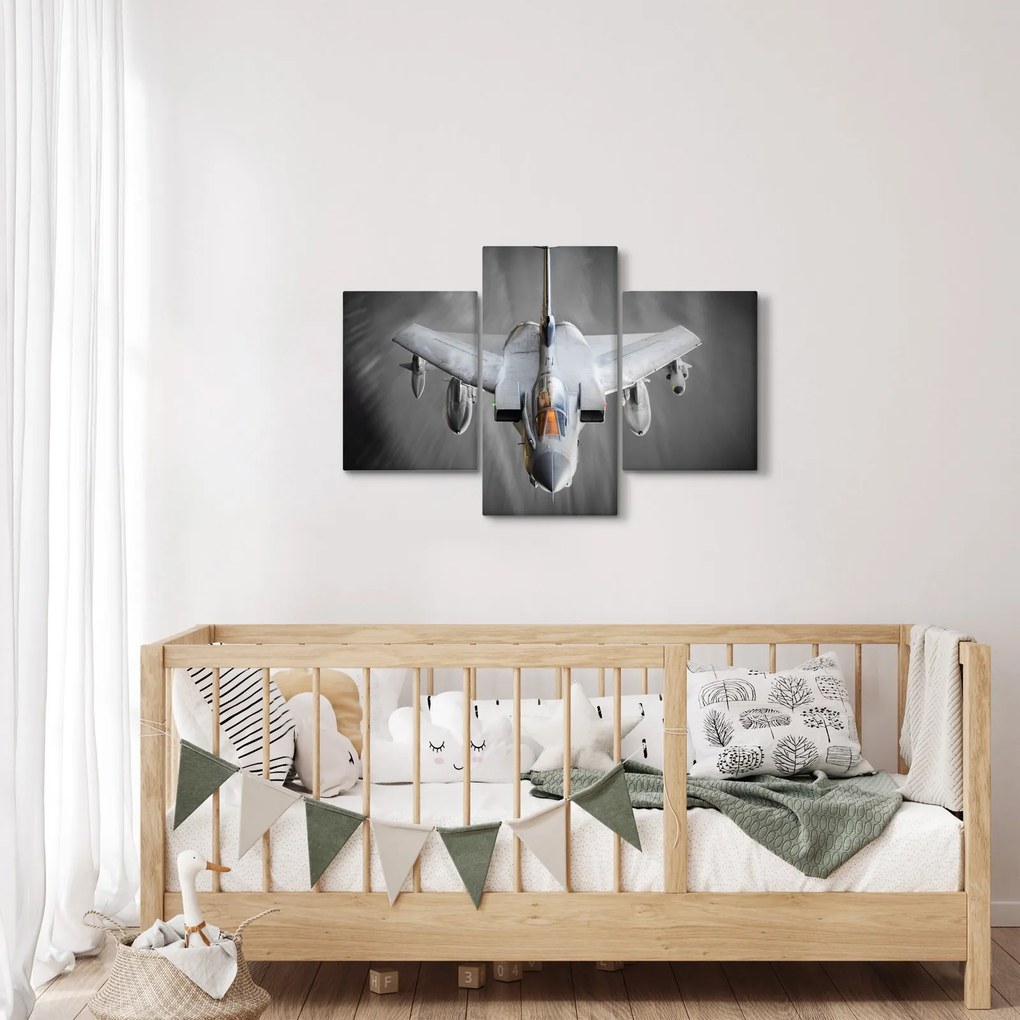Tablou - Avion de vânătoare (90x60 cm)