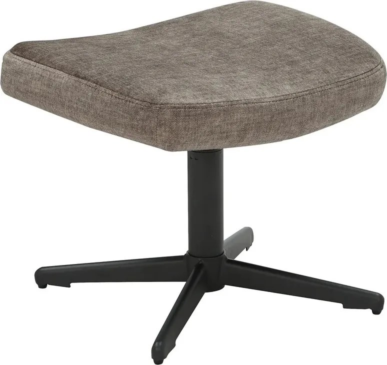 Taburetele/ Suport pentru picioare VOGUE catifea taupe