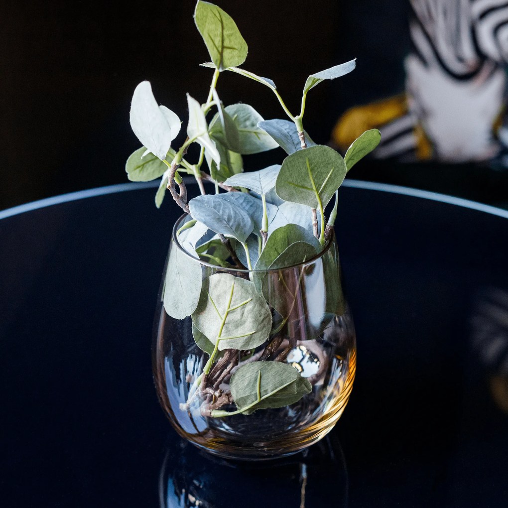 Vaze, set de 2, verde/chihlimbar, GLOW