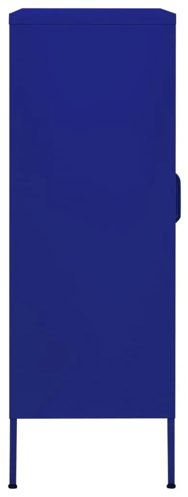 Dulap de depozitare, bleumarin, 80x35x101,5 cm, otel Bleumarin, 1, 1
