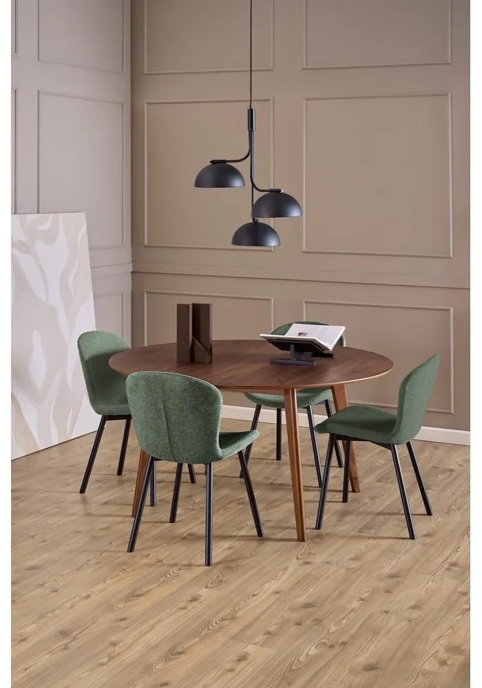 Scaun de dining verde închis Esra – Actona