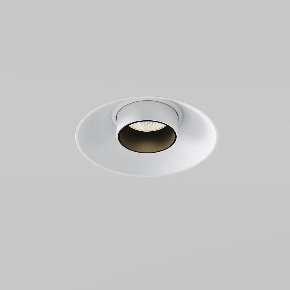 Spot LED incastrabil rotativ retractabil Focus T alb