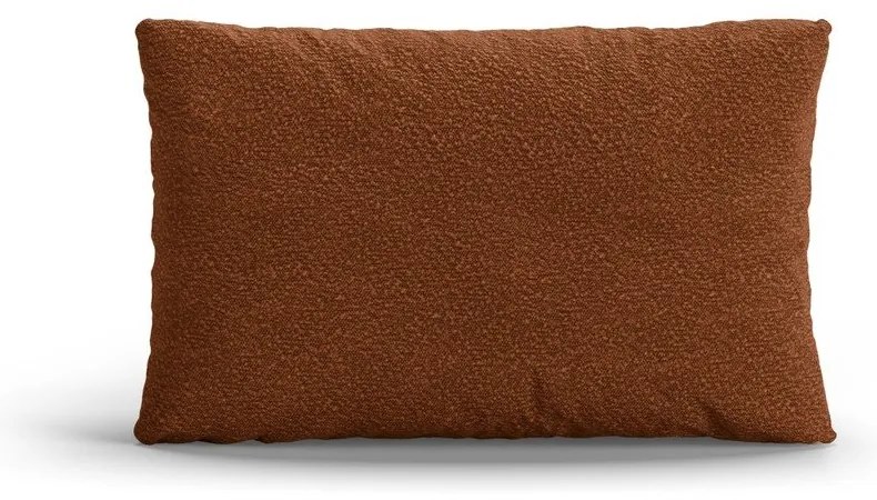 Pernă pentru canapea teracotă cu tapițerie din țesătură bouclé Poppy – Micadoni