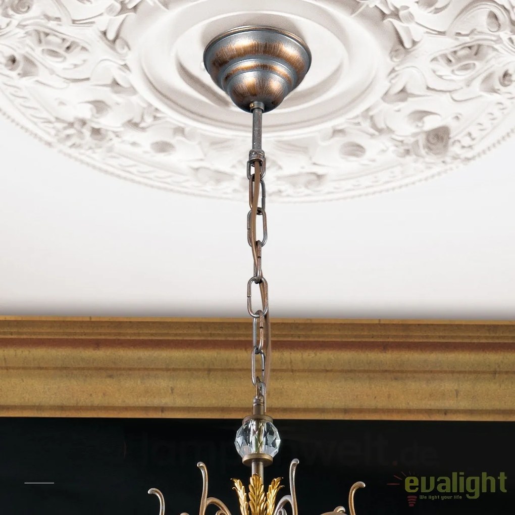 Candelabru LUX super elegant cu 7 brate Miramare LU 2406/7 OR