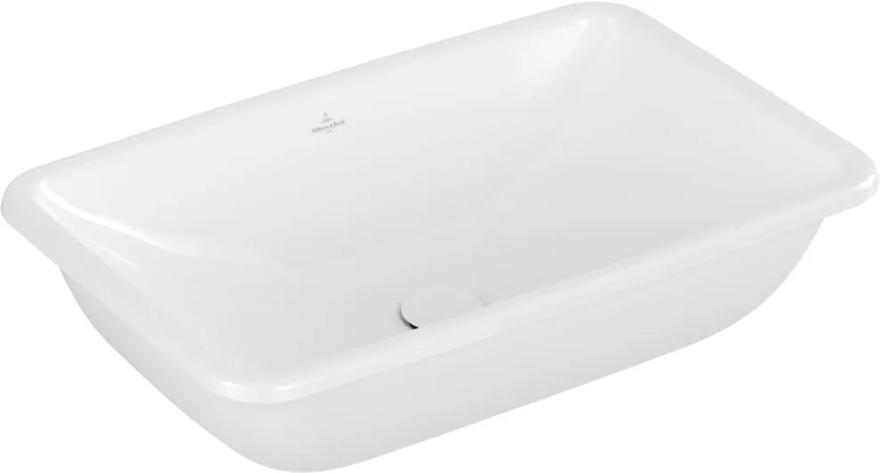 Villeroy &amp; Boch Loop &amp; Friends lavoar 61.5x38 cm dreptunghiular sub blat alb 4A580001