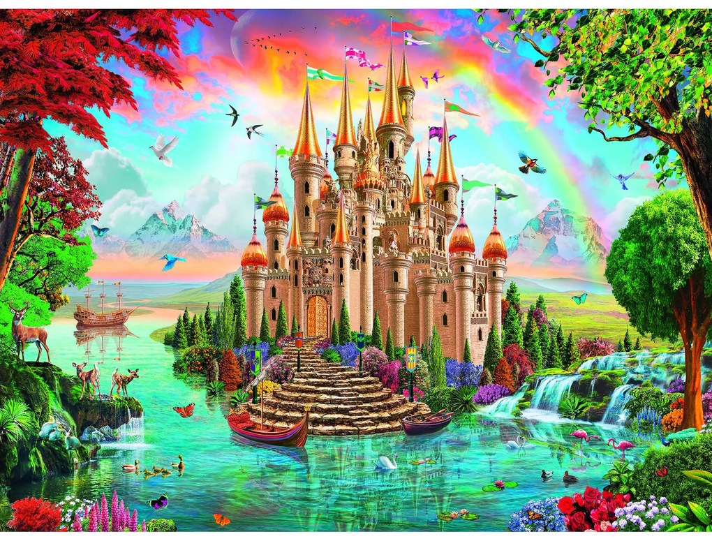 PUZZLE CASTELUL ZANEI, 100 PIESE - RAVENSBURGER (RVSPC13285)