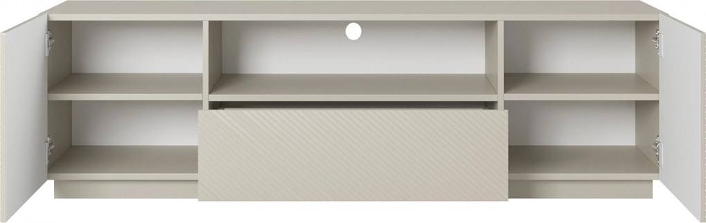 Comodă TV Asha 167 cm cu sertar și nișă - cașmir