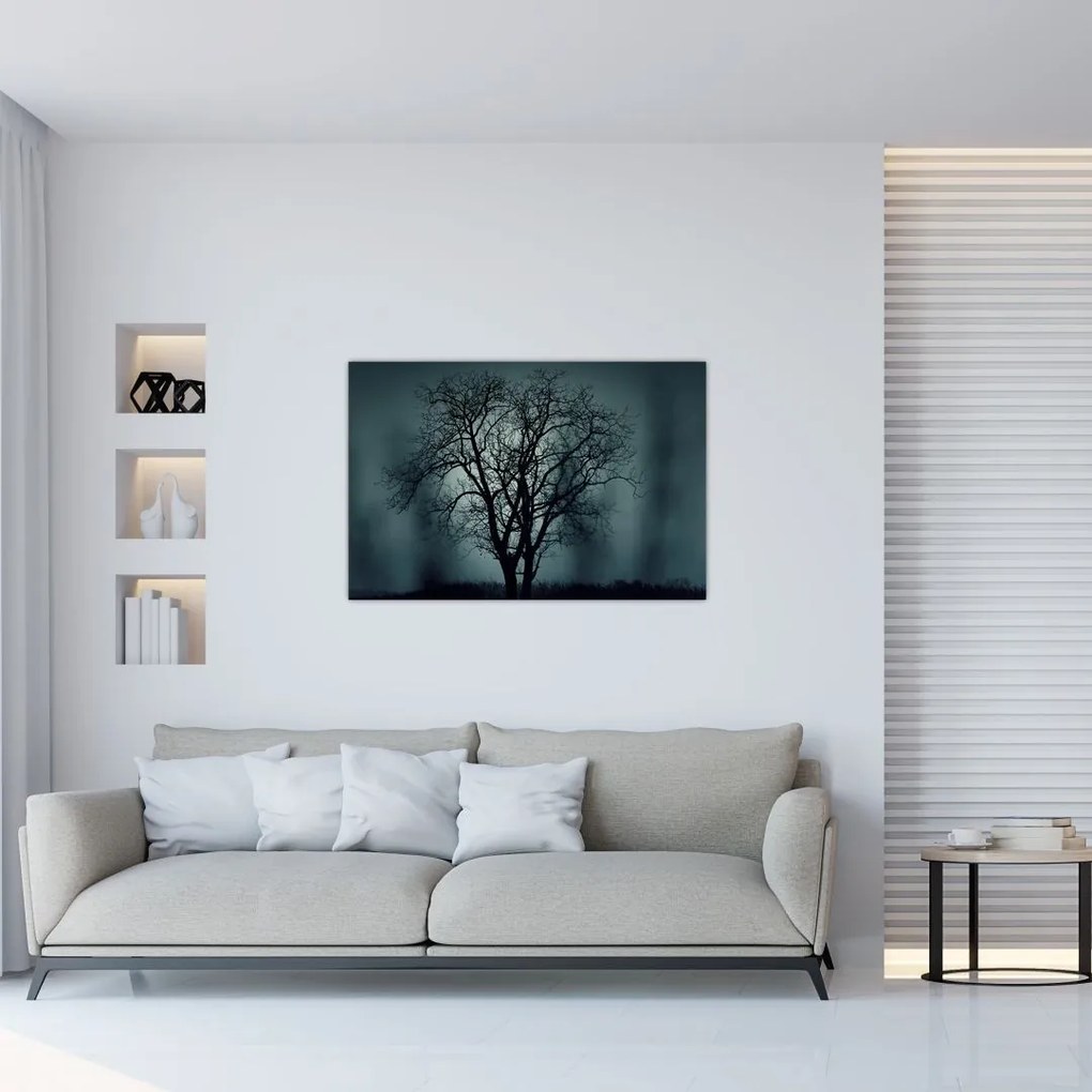 Tablou copaci în eclipsă (90x60 cm)