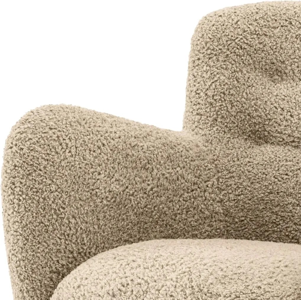 Fotoliu LUX design elegant Bixby, Canberra sand