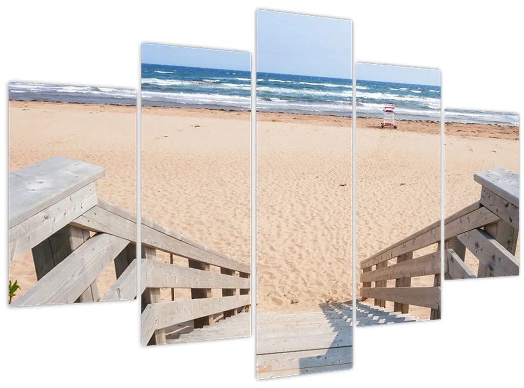 Tablou - Plajă (150x105 cm)